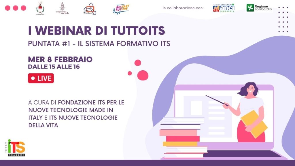 Al via i webinar di TuttoITS sul sistema formativo delle ITS Academy