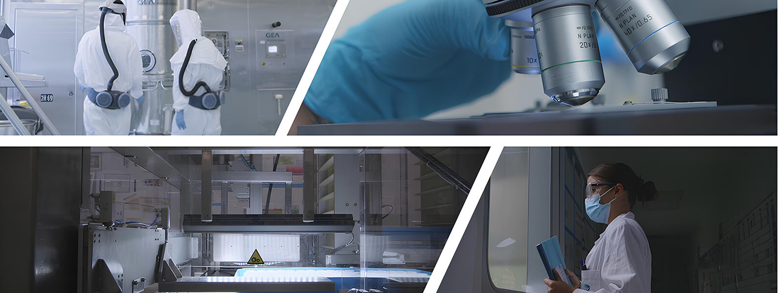 TECNOLOGIE PER
LA PRODUZIONE
BIOTECNOLOGICA
E FARMACEUTICA