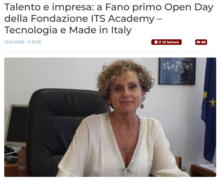 Vivere Fano, 16 aprile 2026

Talento e impresa: a Fano primo Open Day della Fondazione ITS Academy – Tecnologia e Made in Italy