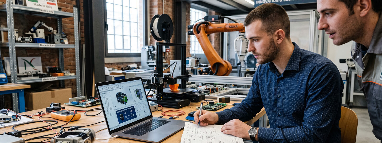 INDUSTRIA 5.0
DESIGN E PROGETTAZIONE MECCATRONICA